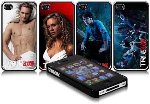 True Blood iPhone 4 Black Hard Plastic Case #02  