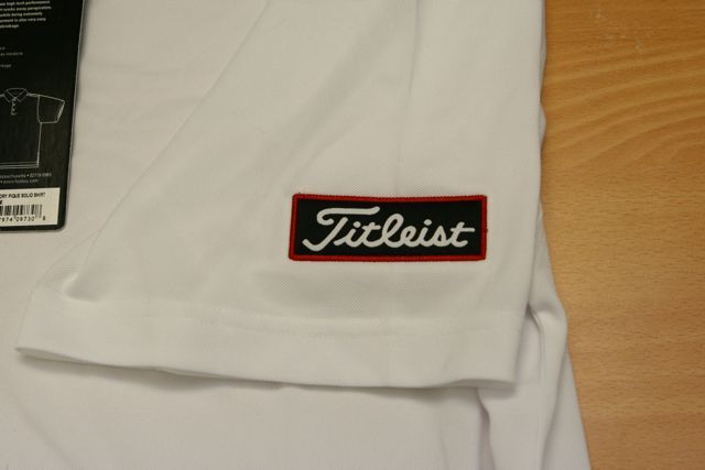 NEW Titleist Tour logo FootJoy ProDry Pro dry Pique Solid white shirt 