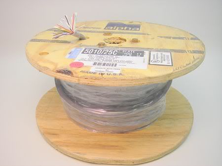 5010/25C Multiconductor Cable 25 Wires 22 AWG (100 Ft)  