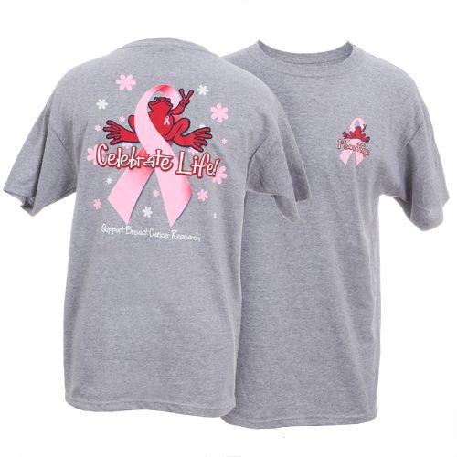   Life Support Breast Cancer Research T Shirt Unisex NEW  