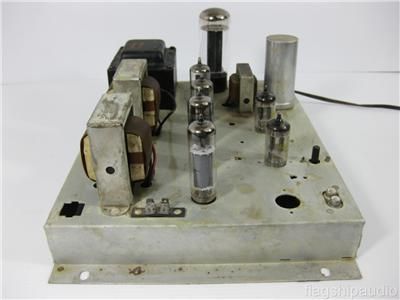 Vintage Magnavox Push Pull 6BQ5 Stereo Tube Power Amplifier Amp  