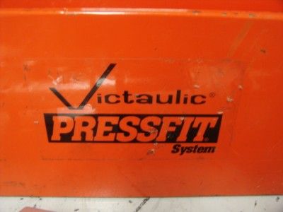 Victaulic Pressfit Tool Model PFT 505 Propress Crimper Milwaukee Motor 