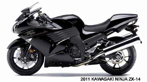 2011 KAWASAKI ~ NINJA ZX 14 MOTORCYCLE (BLACK) MAGNET  