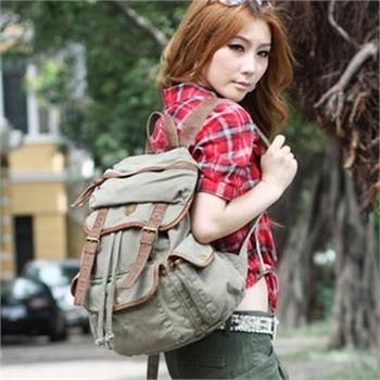 Fashion Girls Canvas Backpacks High Quality Satchel Rucksack Free 