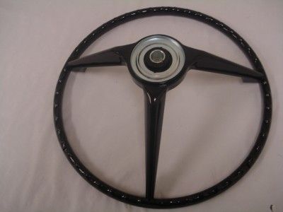 1967 Ford Mustang Steering Wheel (Black) 67  