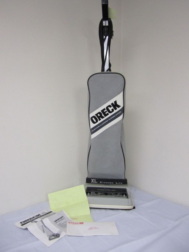 Oreck XL Hypo Allergenic Vacuum XL2800H2B w Manual  