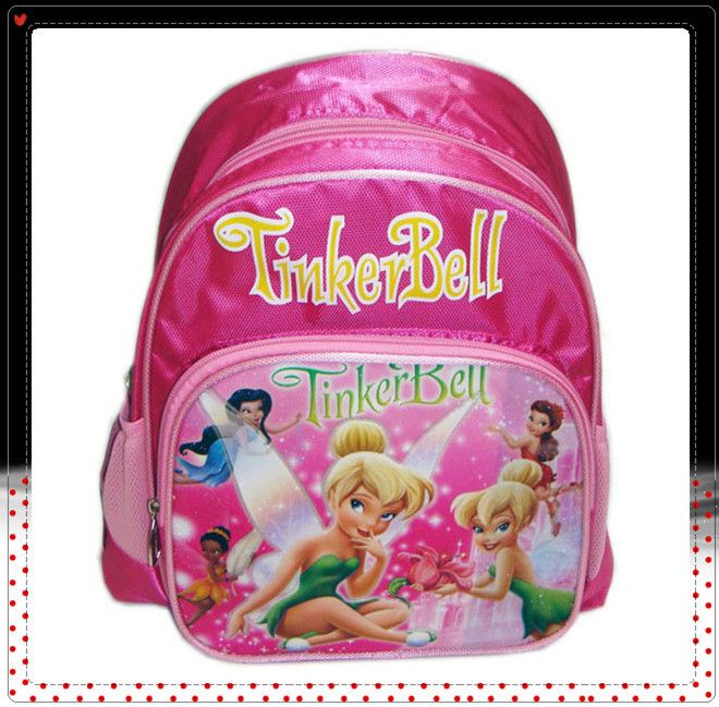 Tinkerbell Fairy Backpack Child School Bag #168  