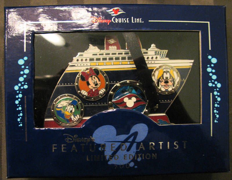 Disney DCL Featured Artist 2006 All Aboard 3D Pin  