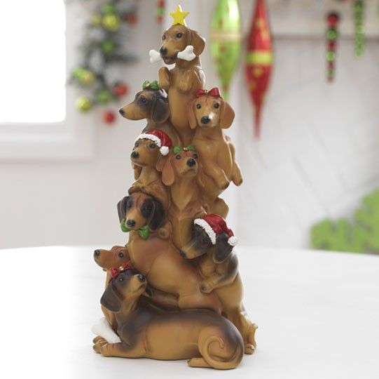   RAZ Imports Dachshund Dog Christmas Tree Ornaments na 3016435  