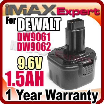 NEW 9.6V BATTERY DEWALT DW9062 9.6 VOLT Cordless Drill  