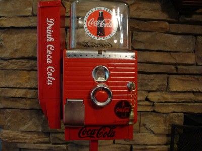 Vintage Northwestern 49 *COCA COLA* Gumball & Candy Vending Machine 