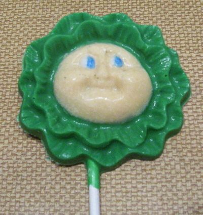 Cabbage Baby Face Chocolate Lollipops Favors  