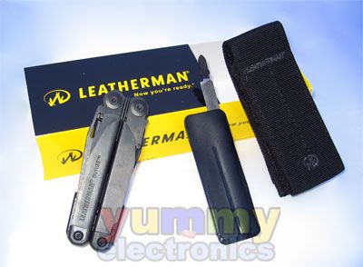 Leatherman Surge BLACK Multi Tool Knife & Nylon Sheath  